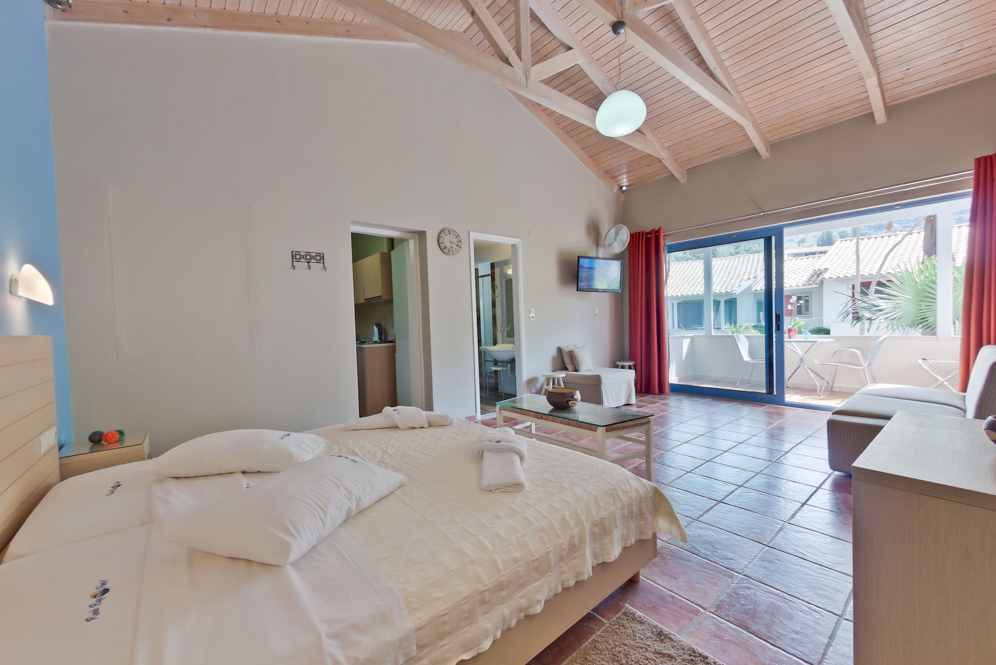 מיקרוס גיאלוס Rouda Bay Beach Hotel מראה חיצוני תמונה